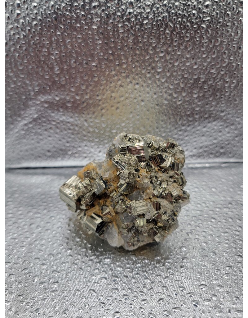Pyrite & Quartz Cluster - Gemstone 29