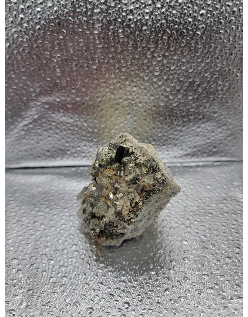 Pyrite & Quartz Cluster - Gemstone 29