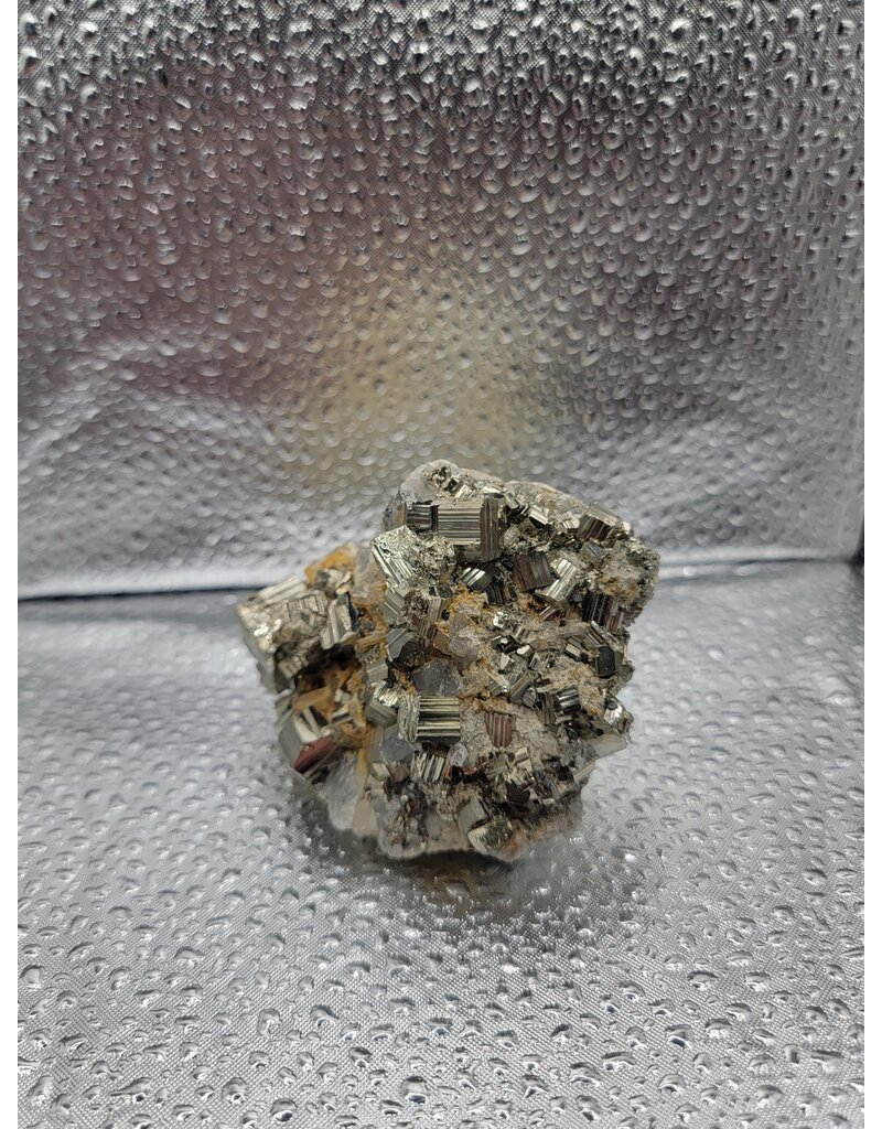 Pyrite & Quartz Cluster - Gemstone 29