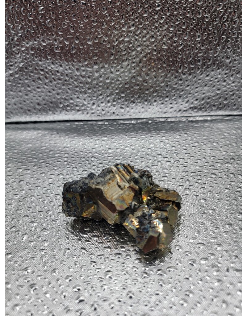 Pyrite & Quartz Cluster - Gemstone 27