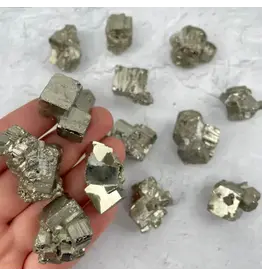 Pyrite Clusters and Cubes 20 gr - 34 gr