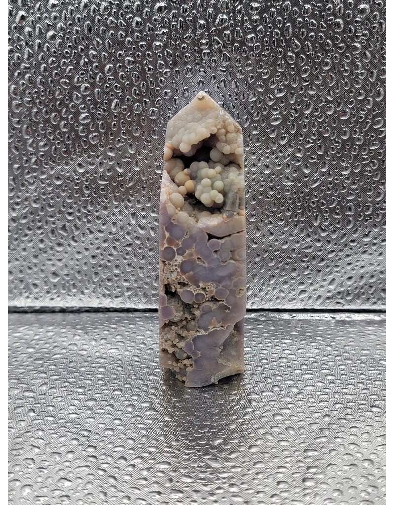 Grape Agate Tower - Gemstone GA4