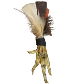 Authentic New Orleans Hoodoo Chicken Foot Amulet/Brown