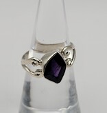 Ring Size 6.5 - Sterling Silver - Amethyst