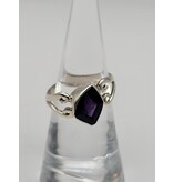 Ring Size 6.5 - Sterling Silver - Amethyst