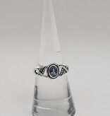 Ring Size 6.75 - Sterling Silver - Amethyst