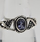 Ring Size 6.75 - Sterling Silver - Amethyst