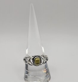 Ring Size 10 - Sterling Silver - Citrine