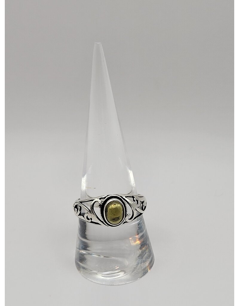 Ring Size 10 - Sterling Silver - Citrine