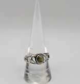 Ring Size 10 - Sterling Silver - Citrine
