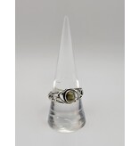 Ring Size 10 - Sterling Silver - Citrine