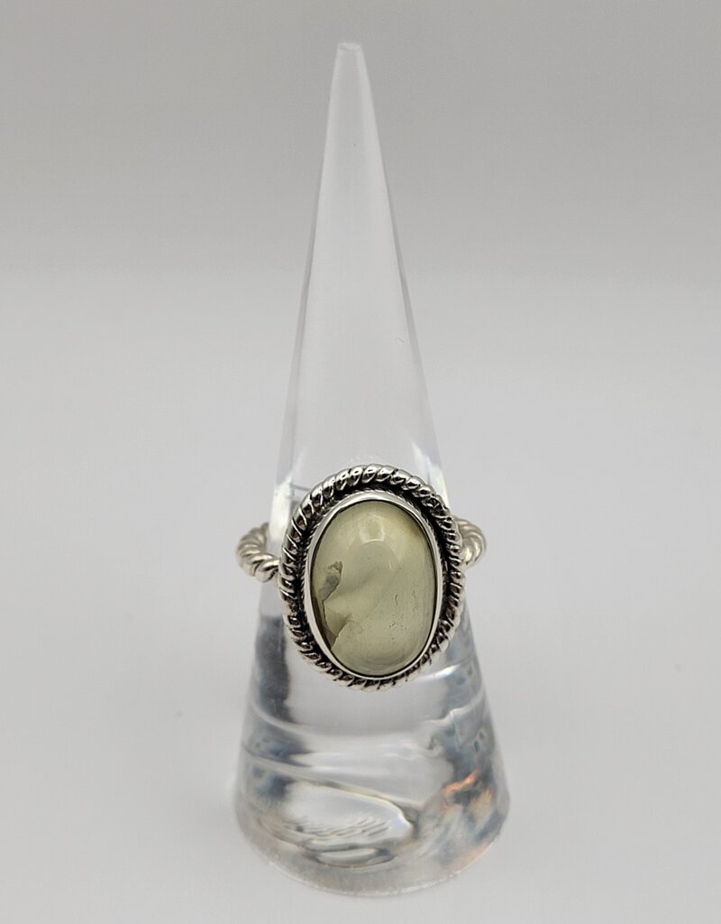 Ring Size 6.5 - Sterling Silver - Citrine