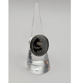 Ring Size 6.75 - Sterling Silver - Dendritic Agate