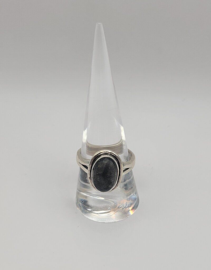 Ring Size 10 - Sterling Silver - Labradorite