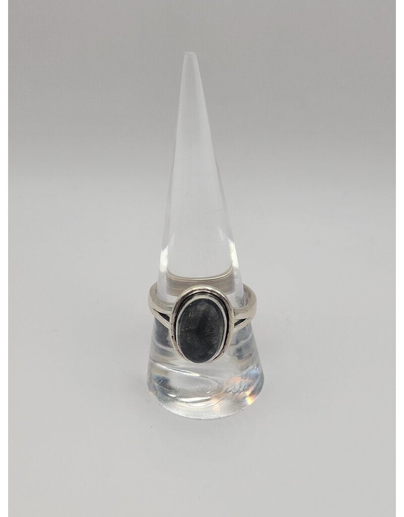 Ring Size 10 - Sterling Silver - Labradorite