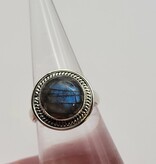 Ring Size 6.5 - Sterling Silver - Labradorite