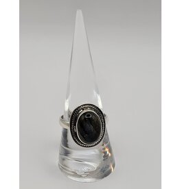 Sterling Silver Labradorite Ring Sz 9