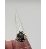 Sterling Silver Labradorite Ring Sz 8.75