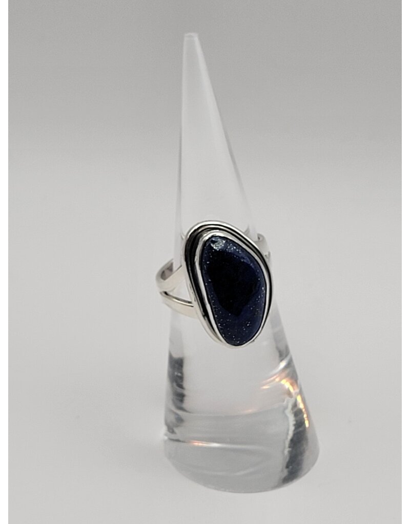 Ring Size 5 - Sterling Silver - Lapis Lazuli