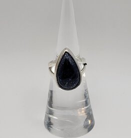 Ring Size 5.5 - Sterling Silver - Lapis Lazuli