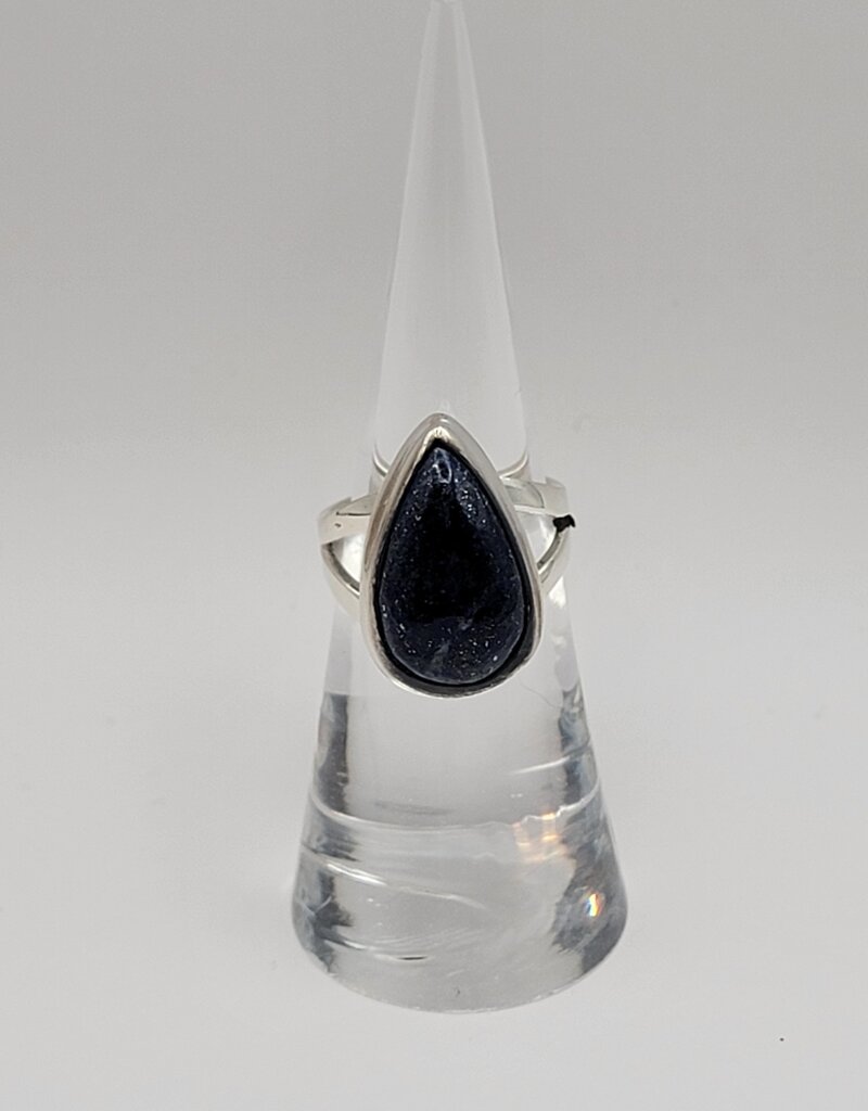 Ring Size 5.5 - Sterling Silver - Lapis Lazuli