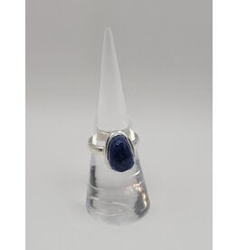 Ring Size 6.5 - Sterling Silver - Lapis Lazuli