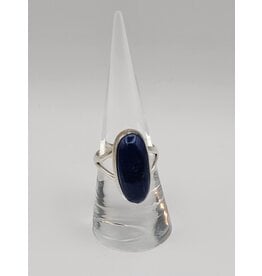 Ring Size 7.5 - Sterling Silver - Lapis Lazuli