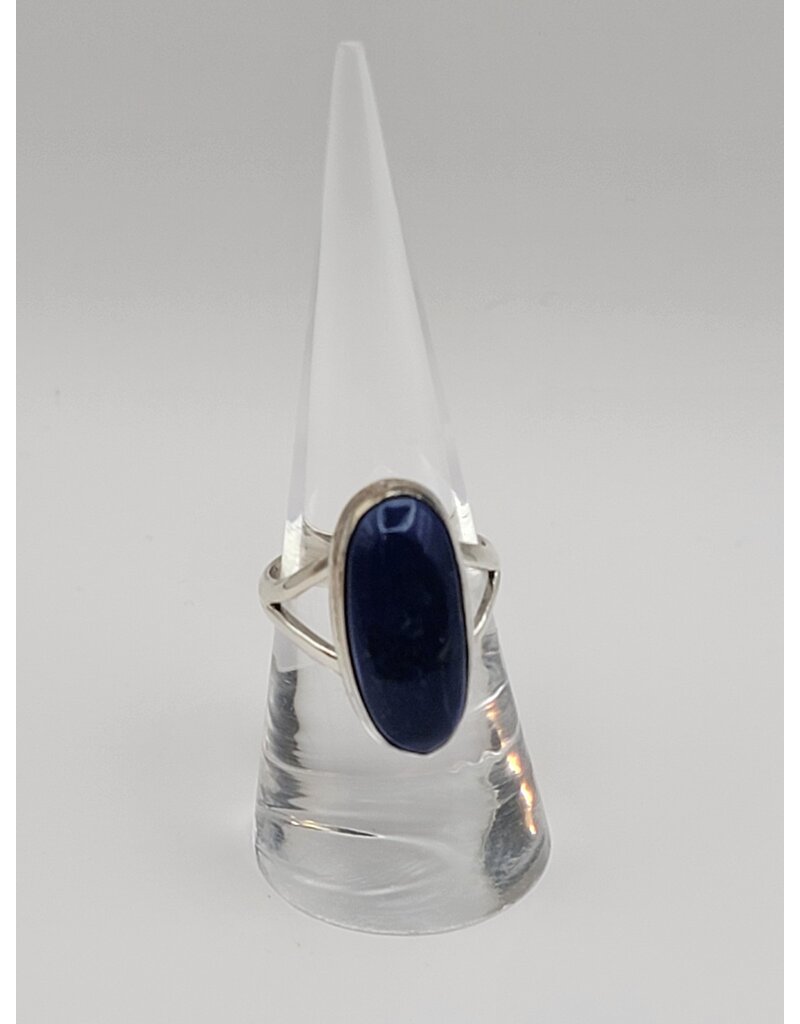 Ring Size 7.5 - Sterling Silver - Lapis Lazuli