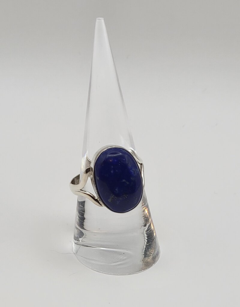 Ring Size 9.5 - Sterling Silver - Lapis Lazuli