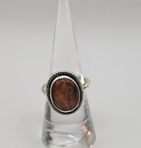 Ring Size 6.5 - Sterling Silver - Sunstone
