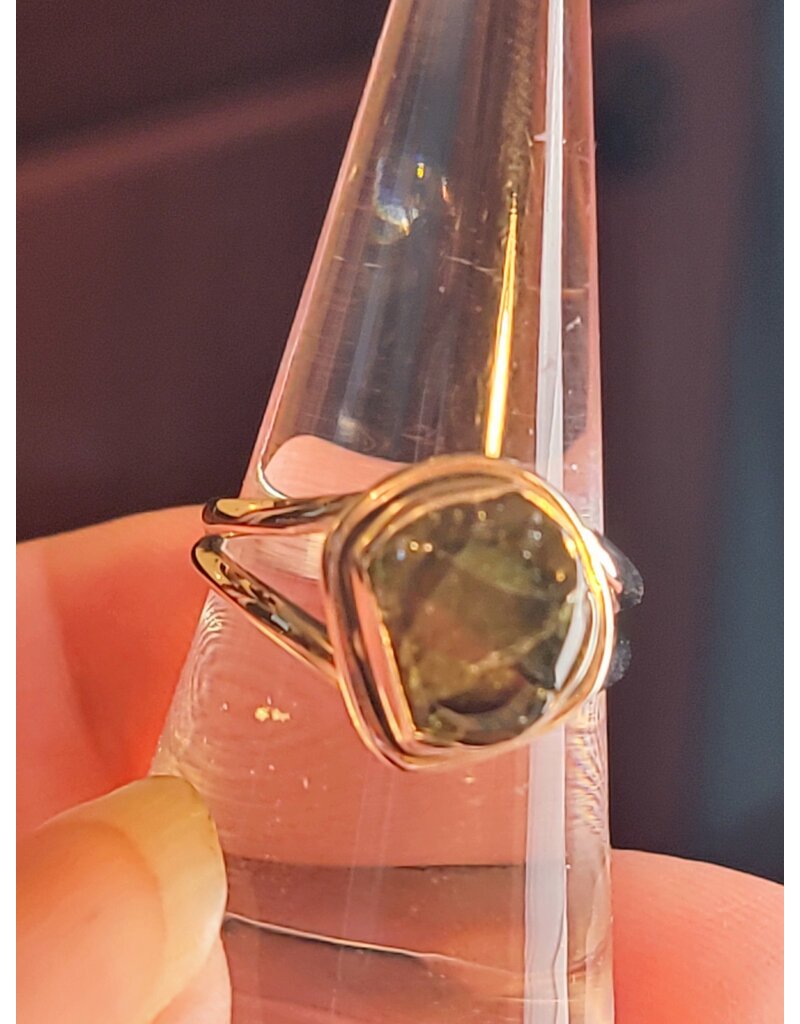 Ring Size 8 - Sterling Silver - Peridot