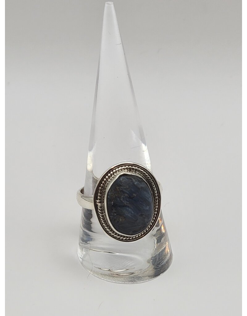 Ring Size 10 - Sterling Silver - Pietersite