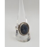 Sterling Silver Pietersite Ring Sz 10