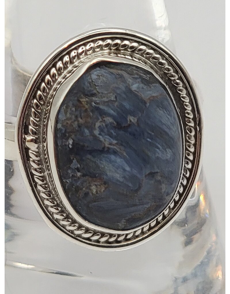 Ring Size 10 - Sterling Silver - Pietersite