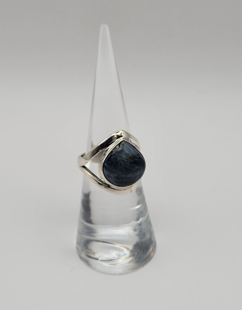 Ring Size 5.5 - Sterling Silver - Pietersite