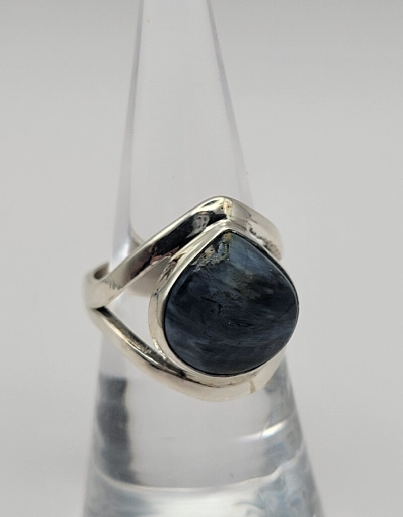 Ring Size 5.5 - Sterling Silver - Pietersite