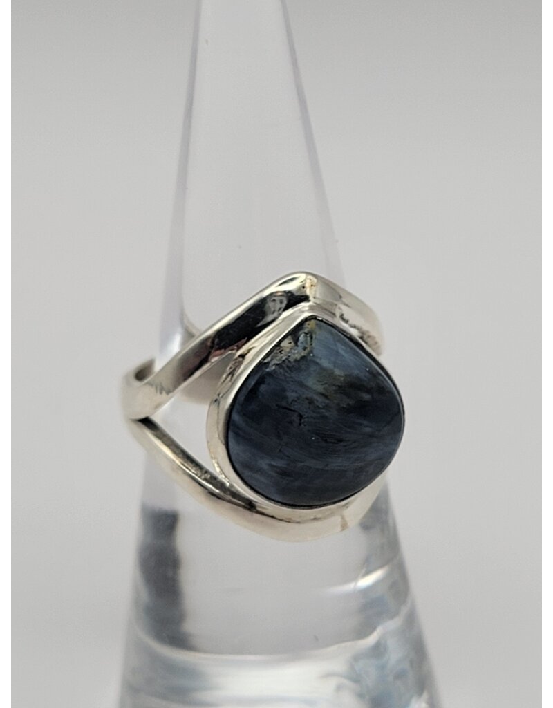 Ring Size 5.5 - Sterling Silver - Pietersite