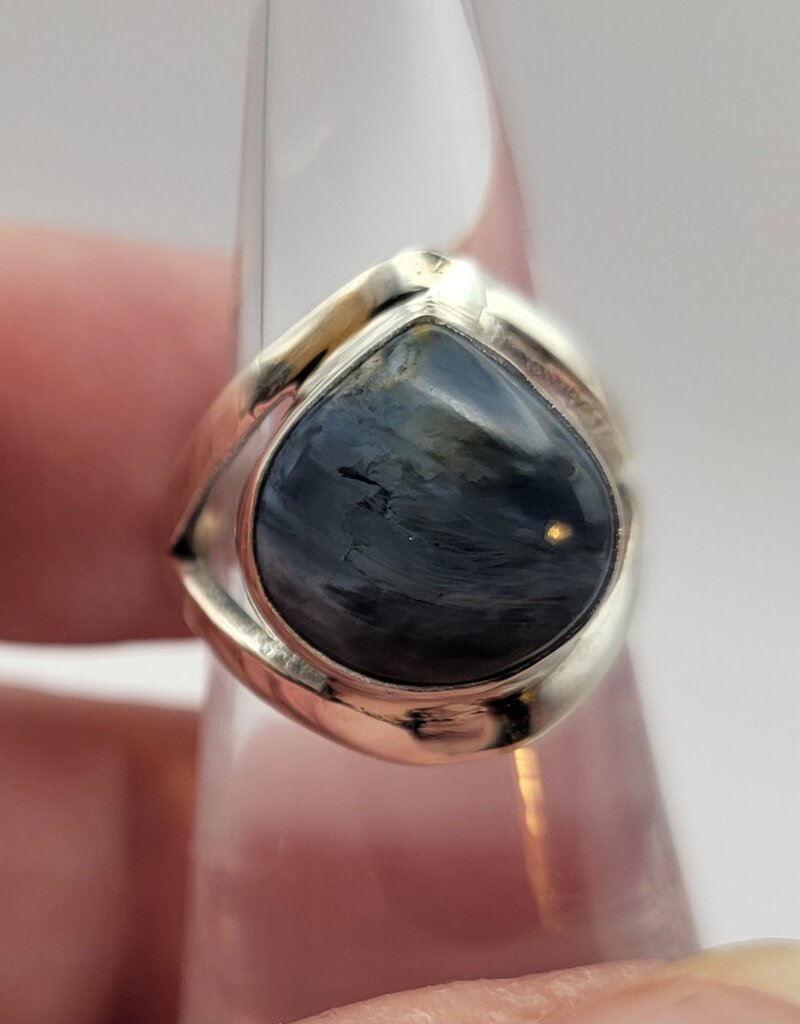 Ring Size 5.5 - Sterling Silver - Pietersite