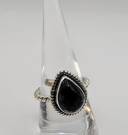 Ring Size 8.5 - Sterling Silver - Pietersite
