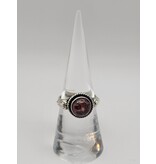 Ring Size 6.5 - Sterling Silver - Pink Tourmaline