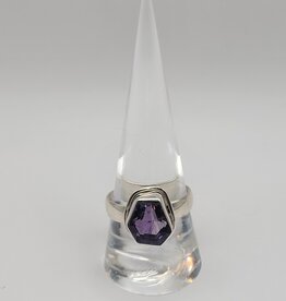 Ring Size 10.5 - Sterling Silver - Amethyst