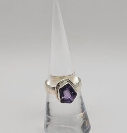 Ring Size 7 - Sterling Silver - Amethyst