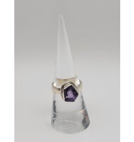 Ring Size 7 - Sterling Silver - Amethyst