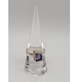 Ring Size 9 - Sterling Silver - Amethyst #1