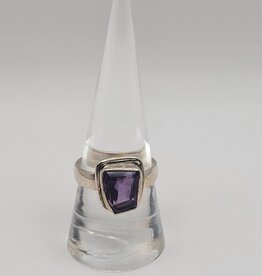 Ring Size 9 - Sterling Silver - Amethyst #2