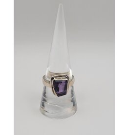 Ring Size 9 - Sterling Silver - Amethyst #2