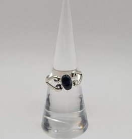 Ring Size 6.5 - Sterling Silver - Sapphire