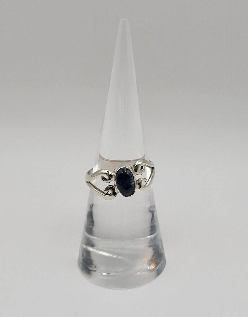 Ring Size 6.5 - Sterling Silver - Sapphire