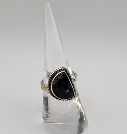 Ring Size 6.5 - Sterling Silver - Sodalite