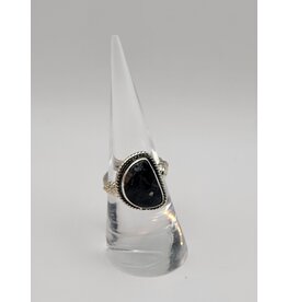 Ring Size 6.5 - Sterling Silver - Sodalite